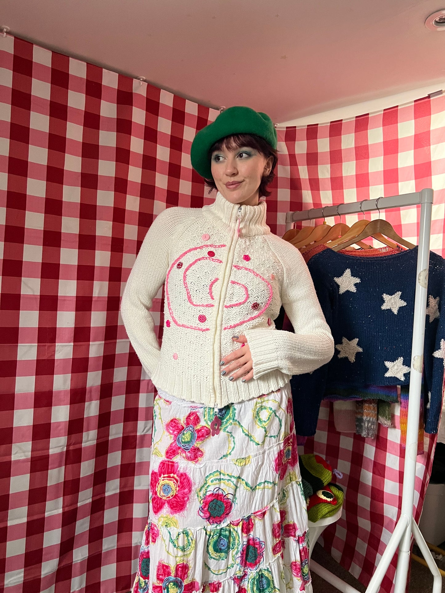 Upcycled jumper