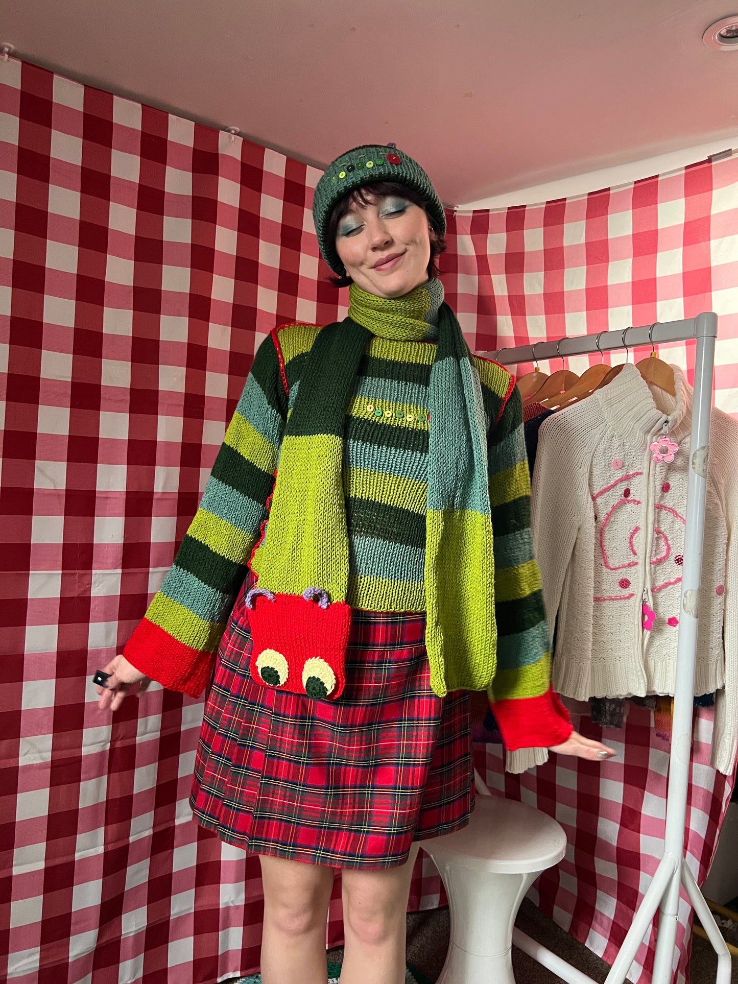 Caterpillar scarf