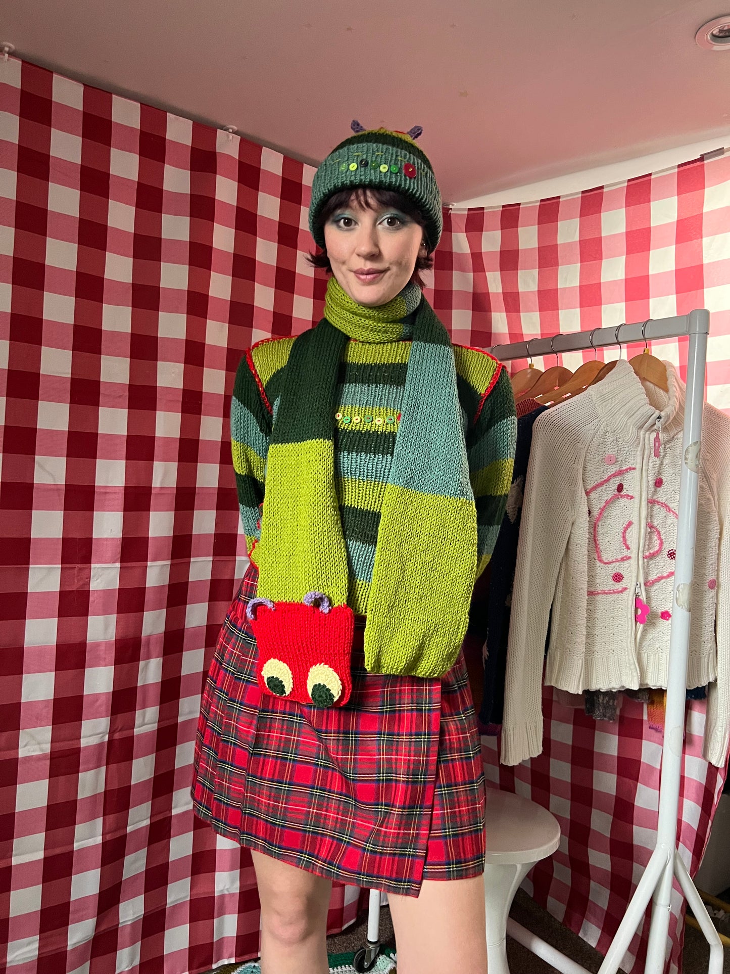 Caterpillar scarf