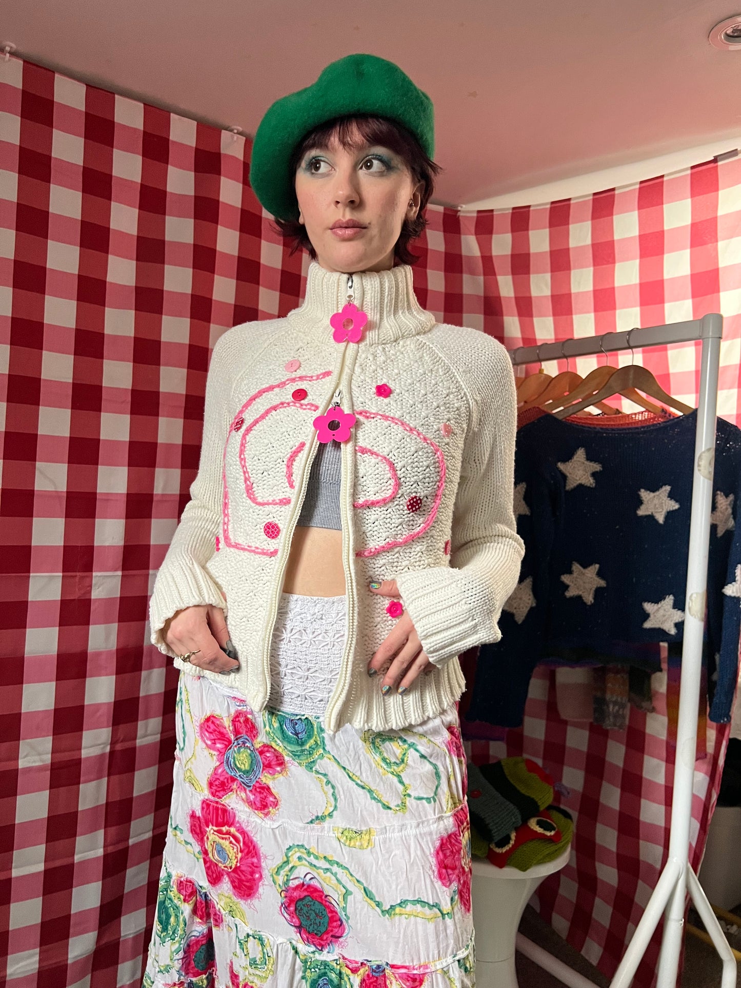 Upcycled jumper