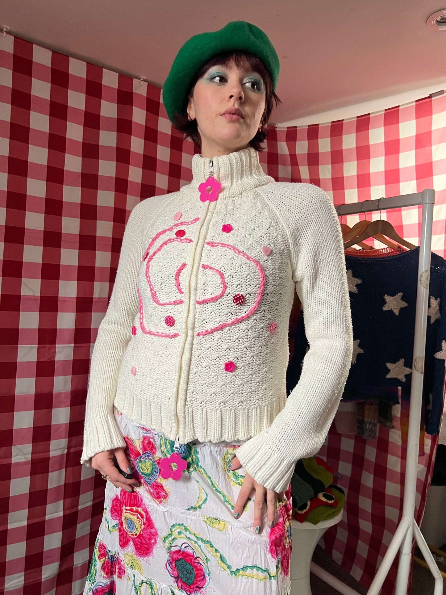Upcycled jumper