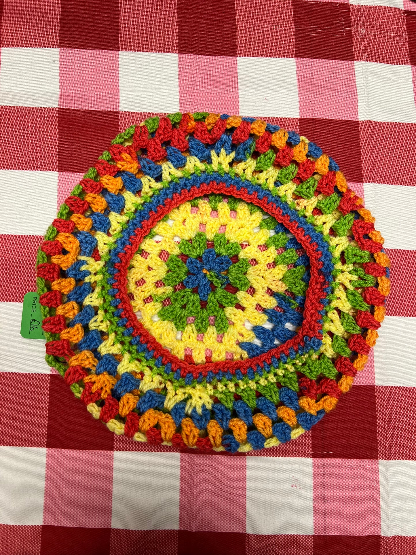 Crochet beret