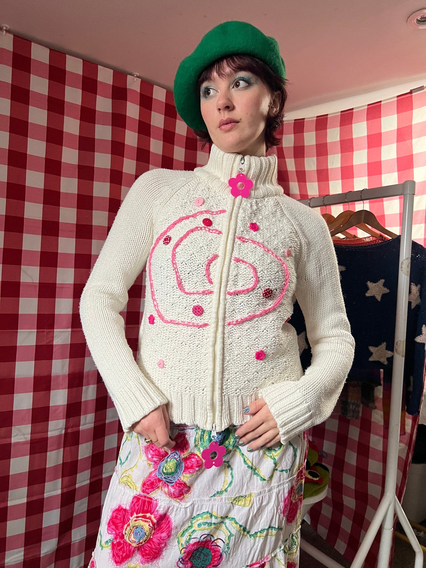 Upcycled jumper
