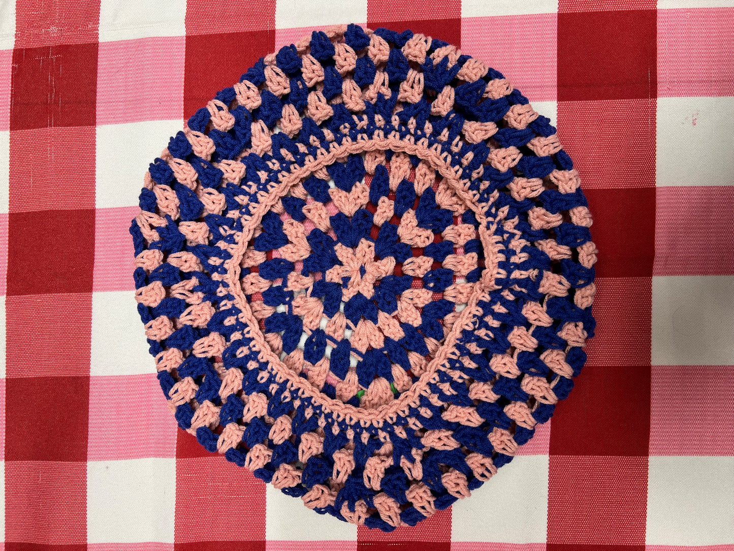Crochet beret